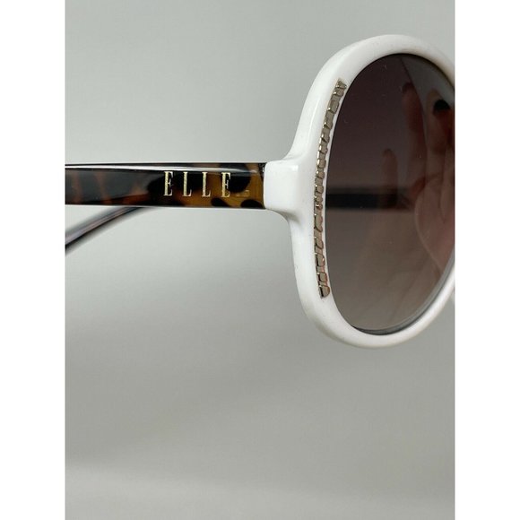 Elle Sunglasses EL18157 Color- 100 White Frame 57 [] 16 138
